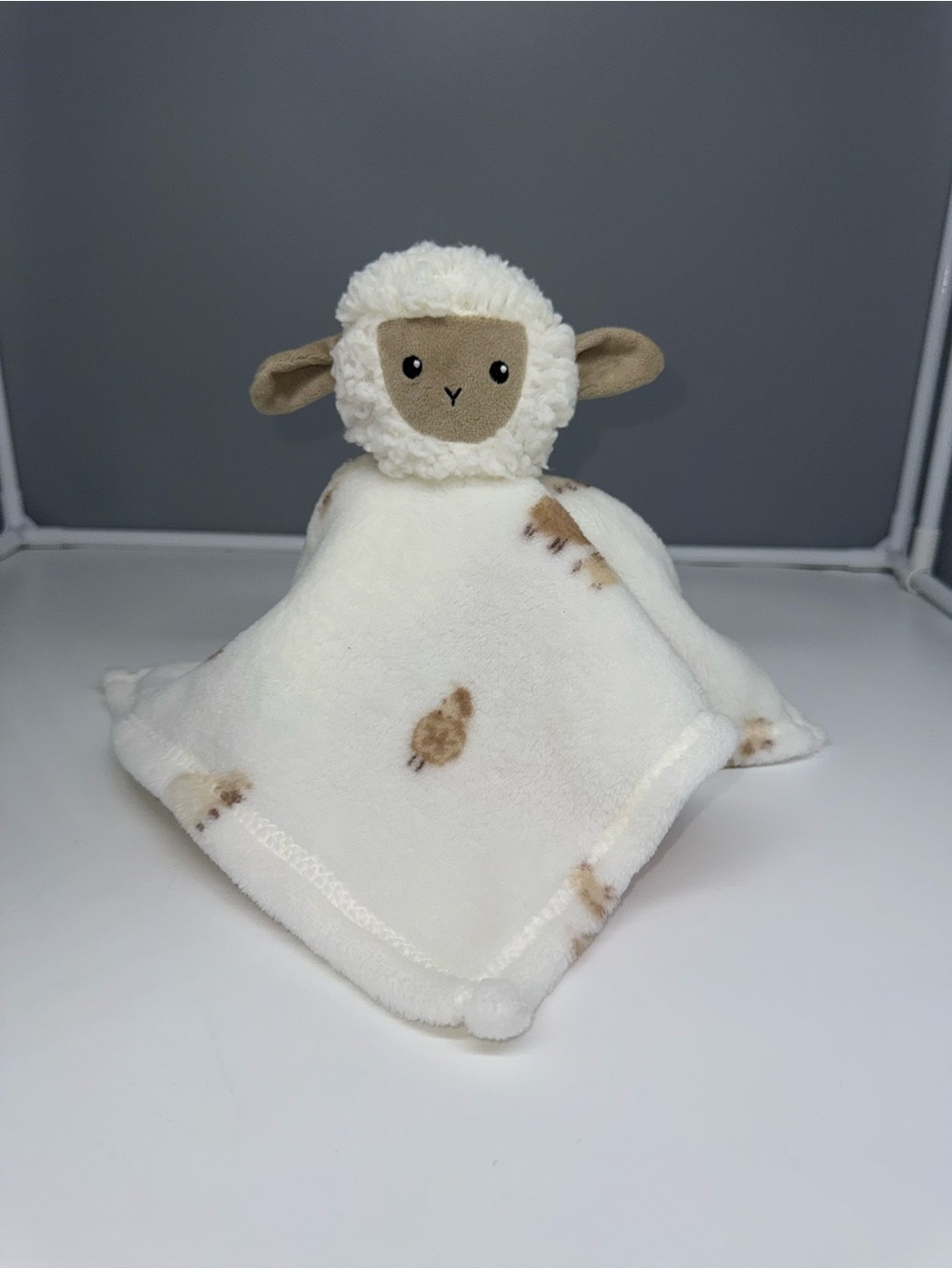 Primark Lamb Sheep Baby Comforter Lovey - EUC